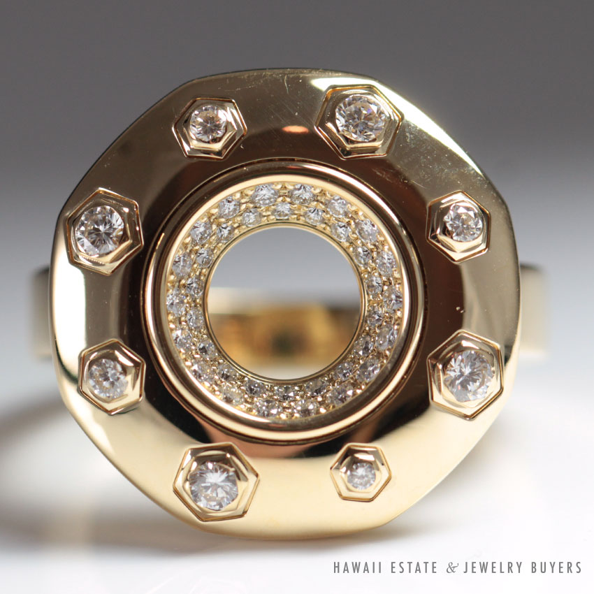 Audemars Piguet Royal Oak 18K Diamond Ring