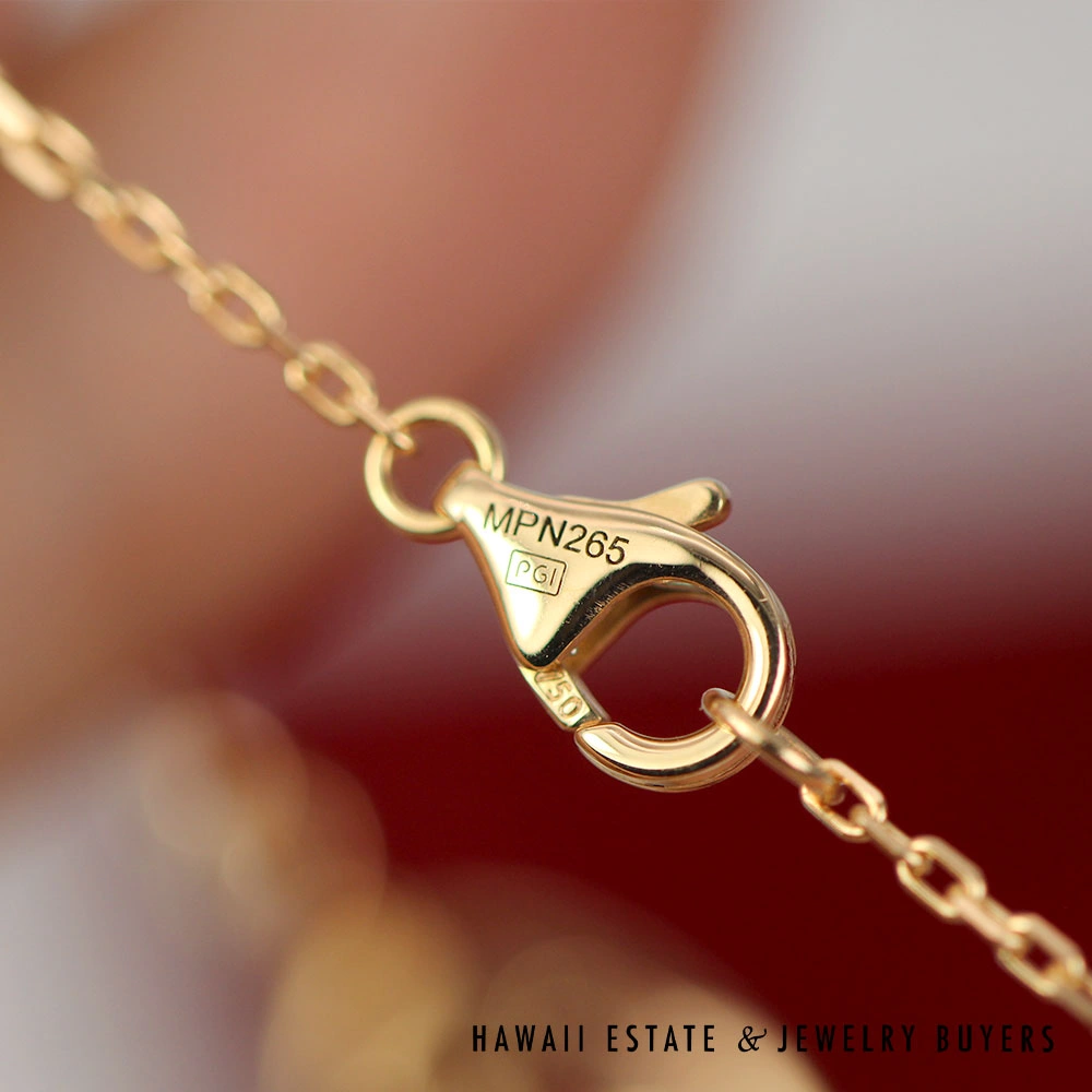 Cartier Logo Double C 18K Yellow Gold Bracelet w/ 0.04ctw Diamonds w/ pouch - Image 3